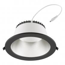 EVN ED54350925 LED Deckeneinbauleuchte DALI-2 dimmbar 35W 3000K-5700K 4445lm schwarz IP54 Notlicht Einbaudurchmesser 195 mm