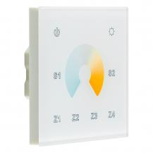 EVN Tunable-White-Wandpanel -4-Kanal 868MHz Touch-Bedienfeld passend für EFD12244X5A / EFD6712244x5A