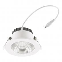 EVN ES54100125 LED Deckeneinbauleuchte rund 10W 3000K/4000K/5700K weiß Notlicht IP54 Einbaudurchmesser 90 mm