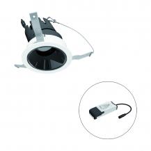 EVN F01R09AM0640L15P COB-LED Deckeneinbauleuchte 6W 4000K 735lm CRI92 dimmbar weiß schwenkbar Einbaudurchmesser 73mm