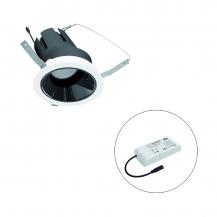 EVN F01R09AM2530L15D COB LED Deckeneinbauleuchte 25W | 3000K | CRI92 | 15° Reflektor | 30° schwenkbar | DALI DALI-2 dimmbar | Einbaudurchmesser 125mm