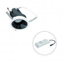 EVN F01R09AM2540L38P COB LED Deckeneinbauleuchte 25W | 4000K | CRI92 | 38° Reflektor | 30° schwenkbar | Phasen dimmbar | Einbaudurchmesser 125mm