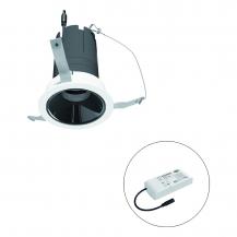 EVN F01R09SM1330L24D COB-LED Deckeneinbauleuchte 13W 3000K 1517lm CRI92 dimmbar DALI 24° rund weiß Einbaudurchmesser 73mm