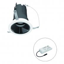 EVN F01R09SM1830L55D COB-LED Deckeneinbauleuchte 18W 3000K Warmweiß 2100lm CRI92 DALI-2 dimmbar Einbaudurchmesser 100mm