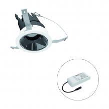 EVN F01R11AM0630L38D COB LED Deckeneinbauleuchte 6W 700lm 3000K Warmweiß 38° DALI dimmbar Einbaudurchmesser 73mm