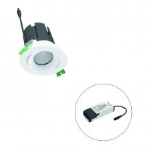 F10RXXXM1330L15P COB-LED Deckeneinbauleuchte 13 W 3000 K Warmweiß 1668 lm dimmbar 15° schwenkbar Einbaudurchmesser 70 mm