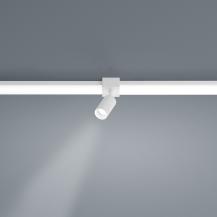 Helestra Vigo LED Lichtschienen Spot - Verbinder in mattweiß dimmbar