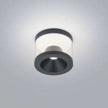 HELESTRA PORO 25/2715.22 LED Deckenleuchte 10 W 1220 lm 2700 K Warmweiß CRI 90 dimmbar Mattschwarz