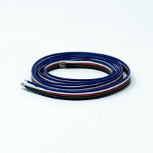 Bioledex Kabel 3 Meter 5-Pin 0.3mm² für RGBW, RGB+W, RGBWW, RGB+WW LED Streifen