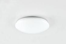 EVN Profi LED Anbauleuchte für Trppenhäuser und feuchte Umgebungen rund weiß IP44 18W 3000K warmweißes Licht