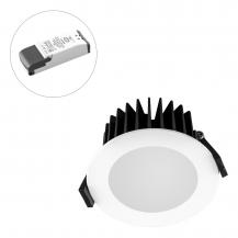 SOLIDO L44100127 LED Deckeneinbauleuchte 10W 2700K Weiß IP54 dimmbar Einbaudurchmesser 85mm