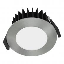 EVN LED Deckeneinbaustrahler chrom satiniert Tunable White IP54 Badezimmerstrahler 24V/DC 7W 2700K-6500K