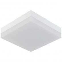 EVN Quadratische LED-Deckenleuchte weiß IP20 20W 3000K warmweißes Licht mit starken 1600lm