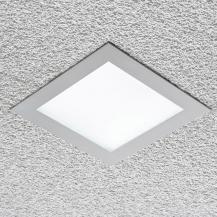 EVN LED Einbaupanel mit universalweißem Licht silber IP20 15W 4000K 1100lm