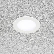EVN LED Einbaupanel mit universalweißem Licht rund weiß IP20 9W 4000K 630lm EinbauØ105