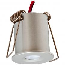 EVN P-LED Decken-Einbaustrahler mit warmweißem Licht rund Alu IP20 12V/DC 3W 3000K EinbauØ30