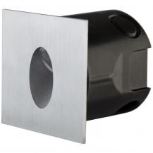EVN P6531402 LED Wandeinbauleuchte 2,5W 3000K Aluminium IP65 dimmbar Einbaudurchmesser 68 mm