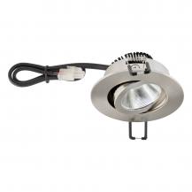 EVN LED Decken-Einbaustrahler mit neutralweißem Licht dimmbar rund schwenkbar EDS IP20 8.4W 4000K 1060lm 90Ra EinbauØ68