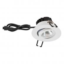 EVN PC650060102 COB LED Deckeneinbauleuchte 6W 3000K IP65 Weiß Einbaudurchmesser 68 mm