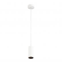 SLV 1004160 NUMINOS PD PHASE S Indoor LED Pendelleuchte weiß/schwarz 3000K 60°