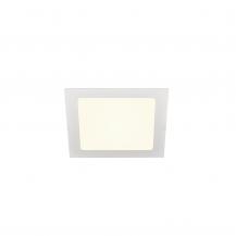 SLV 1004698 SENSER 18 DL Indoor LED Deckeneinbauleuchte eckig weiß 4000K