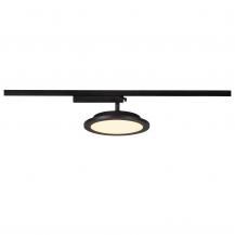 SLV 1004935 PANEL TRACK round 200mm 1 Phasen Spot schwarz 18W 3000K