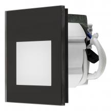 EVN W840902 MURUS LED Wandeinbauleuchte 1,5W 3000K Schwarz Einbaudurchmesser 60 mm