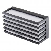 EVN LED Wandleuchte außen anthrazit IP54 9W 3000K 400lm