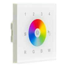 EVN WIFIWPRGBWW WiFi-Wandpanel für RGB-Steuerung 4 Zonen Touch-Farbrad 100–240 V