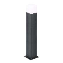 EVN WQM652715 FUMO Pollerleuchte E27 13W IP44 Anthrazit Aluminium