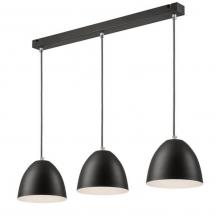 Bioledex Junges Wohnen Esstischlampe graphit-anthrazit  Metall mit Textil Kabel