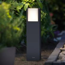 Philips ultraeffiziente Wegeleuchte Arbour in stilvollem Anthrazit 3000K warmweißes Licht