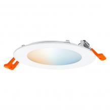 Osram SMART+ Matter WiFi Recess Slim Einbauleuchte 120mm Tunable White ultra flach Tunable White, Einbaudurchmesser 105.00 mm , Einbautiefe 35,0 mm