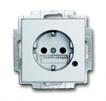 Busch-Jaeger 20 EUCBL-83 SCHUKO® Steckdosen-Einsatz mit LED Kontrolllicht