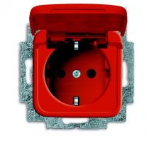 Busch-Jaeger 20 EUKB-14-212 SCHUKO® Steckdosen-Einsatz mit Klappdeckel