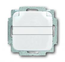 Busch-Jaeger 20 EUKNB-214 SCHUKO® Steckdosen-Einsatz mit Klappdeckel und Beschriftungsfeld