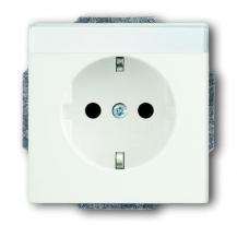 Busch-Jaeger 20 EUN-884 SCHUKO® Steckdosen-Einsatz mit Beschriftungsfeld