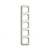 Busch-Jaeger 2515-212 Abdeckrahmen 5-fach Busch-Duro 2000 SI Weiß