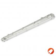 150cm Philips Ledinaire Feuchtraumleuchte WT050C 2xT8 mit 2 austauschbaren LED-Röhren 40W 7400lm 4000K neutralweiß IP65