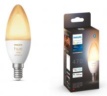 Philips Hue White E14 LED Kerze White Ambiance dimmbar 5,2W wie 40W Tunable White mit Bluetooth- und/oder ZigBee-steuerbar