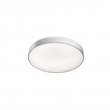 Siteco Round 21 S LED Deckenleuchte Prismatisch, direkt/indirekt strahlend, 85°, Lichtfarbe 840, DALI 2, silber 3800lm 28,3W