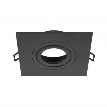 SLV 1007635 NEW TRIA 75 XL Deckeneinbauring Schwarz 11x11 cm moderne flache Bauform